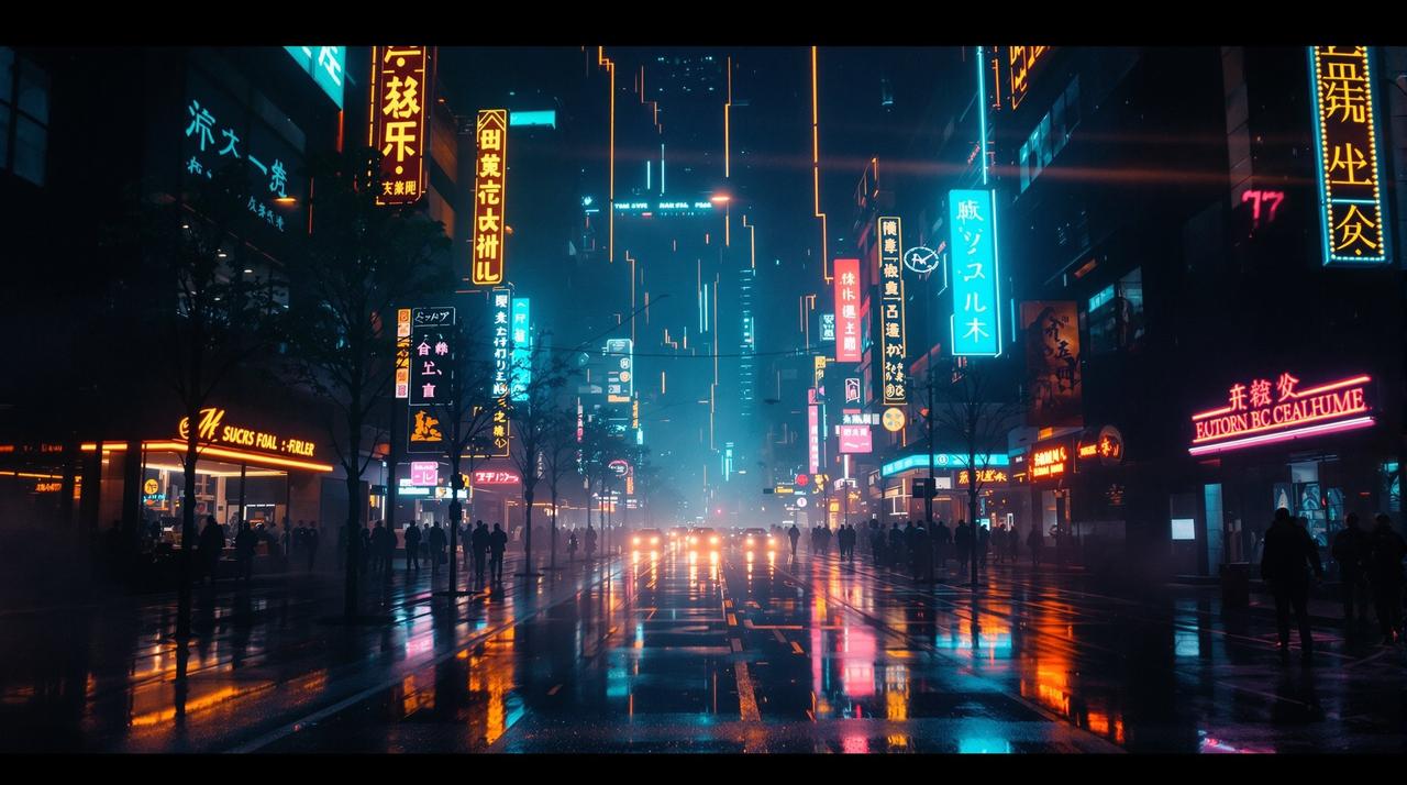 霓虹之下 - 天美影视玫紫短片 霓虹之下